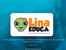 Tablet Screenshot of linaeduca.com